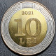 Moldova 10 Leo, 2021 National Bank 30 UC103 - Moldawien (Moldau)
