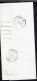 Fr. Napoléon 20c. Oblitération étoile Pleine Sur Lettre De Paris Du 4 Décembre 1854, Pour Coulanges Sur Yonne. - 1849-1876: Période Classique