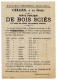 BELGIQUE - COB 53 SIMPLE CERCLE RELAIS A ETOILES POTTES SUR CARTE COMMERCIALE, 1902 - Bolli A Stelle