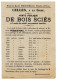 BELGIQUE - COB 53 SIMPLE CERCLE RELAIS A ETOILES POTTES SUR CARTE COMMERCIALE, 1902 - Sternenstempel