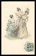 * Fantaisie * Type VIENNE * 3 Femmes Dans Les Champs - Panier Fleurs - Art Nouveau - Chapeaux - 1905 - Femmes