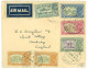 P2931 - INDIA, 1931 NEW DEHLI INAUGURATION DAY PART OF SET ON LETTER AIR MAIL TO ENGLAND FROM GWALDAM 20.4.1931 - 1911-35 King George V