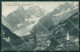 Aosta Courmayeur Entrèves Ghiacciaio Brenva Monte Bianco Cartolina MT3026 - Aosta