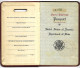 1929 US Special Pilgrimage Passport - Historische Documenten