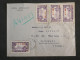 DM20 SENEGAL  BELLE  LETTRE   1938 A BORDEAUX   FRANCE +SURCHARGE +AFF.   INTERESSANT+ + - Covers & Documents