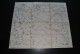 Ancienne Carte Topographique Sur Tissu ROISIN Institut Cartographique Militaire 1908 Plan Stafkaart Valenciennes AVESNES - Topographical Maps