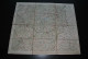 Ancienne Carte Topographique Sur Tissu LA ROCHE Institut Cartographique Militaire 1908 Plan Stafkaart Kaart Vielsalm - Topographische Karten