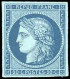 (*) 4 - Essai 20c. Bleu S/papier Bleu Foncé. SUP. - 1849-1850 Cérès