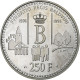 Belgique, 250 Francs, 250 Frank, 1996, Argent, SUP, KM:202 - 250 Francs