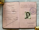 France 1959 Service Passport With Various Visas Passeport Reisepass Pasaporte Passaporto - Historische Dokumente