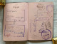 Delcampe - France 1959 Service Passport With Various Visas Passeport Reisepass Pasaporte Passaporto - Documentos Históricos