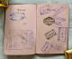 Delcampe - France 1959 Service Passport With Various Visas Passeport Reisepass Pasaporte Passaporto - Documentos Históricos