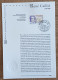 FDC Sur Document - YT N°3257 - RENE CAILLIE - 1999 - 1990-1999