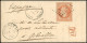 Obl. 31 - 40c. Orange Obl. S/lettre Frappée Du CàD De VILLERS-COTTERETS Du 31 Décembre 1869 à Destination De La Poste Re - 1863-1870 Napoléon III. Laure