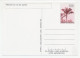 Postal Stationery Gabonese 1998 Palm Tree - Harvesting Of Palm Wine - Bomen