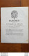 MEAUX MANDEMENT 1868 AUGUSTE  EVEQUE DE MEAUX  14 PAGES - Documents Historiques