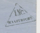 Maastricht 1 1/2 C. Drukwerk Driehoekstempel 1864 - Revenue Stamps