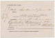 Naamstempel Maasbommel 1884 - Lettres & Documents