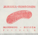 Meter Cover Netherlands 1964 Chocolate - Jamaica Rum Beans - Dieren - Levensmiddelen