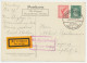 Postal Stationery Germany 1927 Paul Von Hindenburg - FFC Braunschweig - Brocken - Vliegtuigen