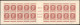 ** 517-C1 - 1F.50 Brun Rouge. Type Pétain. 8 Carnets De 20 Timbres Avec 1 à 8 Points Sous Le 20ème Timbre. SUP. - Autres & Non Classés