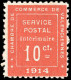 * 1 - 10c. Vermillon. TB. - War Stamps