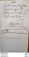 GENERALITE MONTPELLIER 1774  FRANCOISE PELISSON - Cachets Généralité