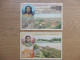 LOT DE 2 CPA LES COLONIES FRANCAISES LA GUYANE MADAGASCAR - Autres & Non Classés