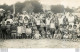 CARTE PHOTO BORD DE MER  ENFANTS SUR LE SABLE - A Identificar