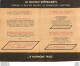 DEPLIANT SANTE LE GLOSSO-STERANDRYL DES LABORATOIRES ROUSSEL 1949 FORMAT OUVERT 27 X 21 CM - Werbung