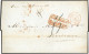 Obl. Lettre Manuscrite De GOREE Du 14 Octobre 1852 à Destination De BORDEAUX, Par Voie De Plimouth. Lettre Avec Taxe Man - Andere & Zonder Classificatie