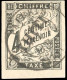 Obl. 4 - Timbres-Taxe. 4c. Noir. Belles Marges. Obl. SUP. - Other & Unclassified
