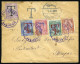 Obl. 1/ 5 - Timbres-Taxe. 4 Valeurs, Obl. S/lettre En Port Local. TB. - Albanie