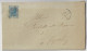Italy 1875 Fold Cover Sent From Caserta Province Of Terra Di Lavoro To Naples Stamp King Vittorio Emanuele II 10 Cents - Storia Postale