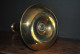 Ancien Bougeoir à Binet En Cuivre Ou Laiton Base Circulaire (H 19.5cm) - Luminaire Candélabre Chandelier Bougie Bronze  - Candelabri E Candelieri