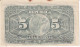 BILLETE DE ARGENTINA DE 5 CENTAVOS DEL AÑO 1891 (BANKNOTE) - Argentinië