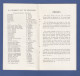 DEPLIANT  NORTH GERMAN LLOYD - PAQUEBOT EXPRESS LINER BREMEN - LISTE DES PASSAGERS  LIGNE NEW-YORK BREME - 1933 - Publicités
