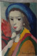 Petit Calendrier De Poche 1968 Comptoirs Français Magasin Enseigne - Peinture Portrait Marie Laurencin - Petit Format : 1961-70