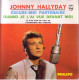 JOHNNY HALLYDAY CD EP EXCUSE-MOI PARTENAIRE + 3 - Otros - Canción Francesa