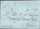 627 - LETTERA DA GROSSETO A SIENA 1853 - ...-1850 Voorfilatelie