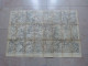 Carte Entoilée Spa état Major 1893 85x56cm La Reid Comblain Theur Ouffet Polleur Xhoris Etc - Landkarten