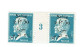 147 Syrie Pasteur 50 C. Bleu Millésime 3 Charnière Légère - Ongebruikt