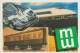 TGV 79 . Atlantique . Pub . Mutuelles Du Mans . 1987 . Multi Vues . - Treinen