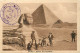 Pays Div-ref EE685- Egypte - Egypt - Cairo - Le Caire - Sphinx And Pyramide - Cachets - Cachet  - - Sphinx