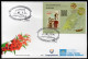 URUGUAY 2023 (Churchs, Ships, Fortifications, Architecture, Military, Christianism, Saint Michael, Saint Teresa) - 1 FDC - Geographie