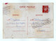 TB 4719 - 1942 - Entier Postal  - Melle GISTUCCI à PARIS ( Griffe Relations Suspendues )  Pour M. FABIANI à TUNIS - Standard Postcards & Stamped On Demand (before 1995)