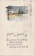 CM98. Vintage Greetings Postcard. Friend To Friend. Winter Scene. - Andere & Zonder Classificatie