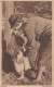 CM24.  Vintage Photograph. Mother And Child. Baby Girl. - Grupo De Niños Y Familias