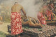 CM02. Postcard. Cooking A Luau Pig In A Polynesian Underground Oven. Hawaii. - Autres & Non Classés