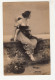 CM11. Vintage Postcard. Pretty Girl Looking Out To Sea. Waiting. - Femmes